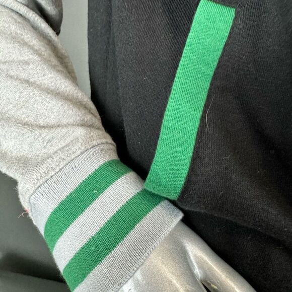 Harry Potter Slytherin Sweatshirt Varsity Jacket - Picture 8 of 10